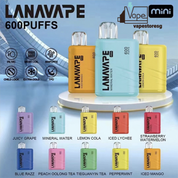 LANA MINI 600 PUFF DISPOSABLE